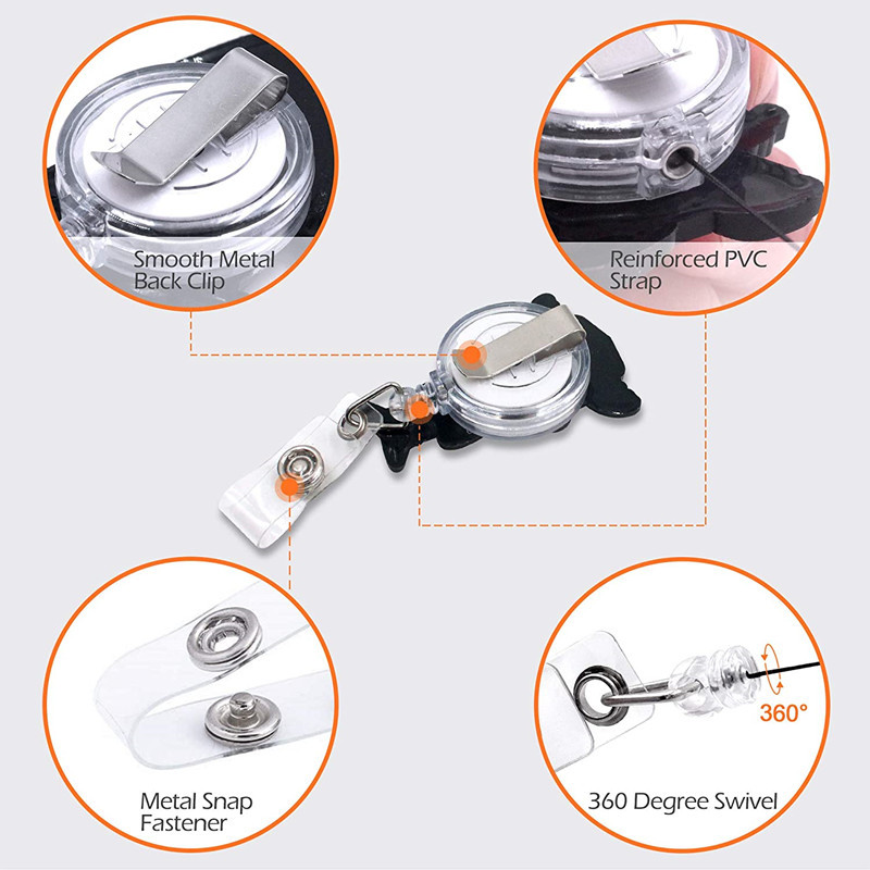 1 бр. Цветно красиво цвете и сладка гъба, прибиращ се държач за карти Значка, макара, Медицинска сестра, карта с име на лекар, изложбена лична карта