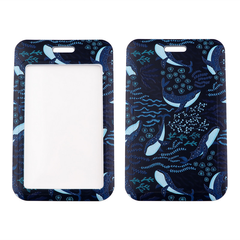 ER1971 Art Series Whale Neck Strap Lanyard For Key ID Card Gym Mobile Phone Lants USB Badge Holder DIY Hang Rope Lariat Lanyard