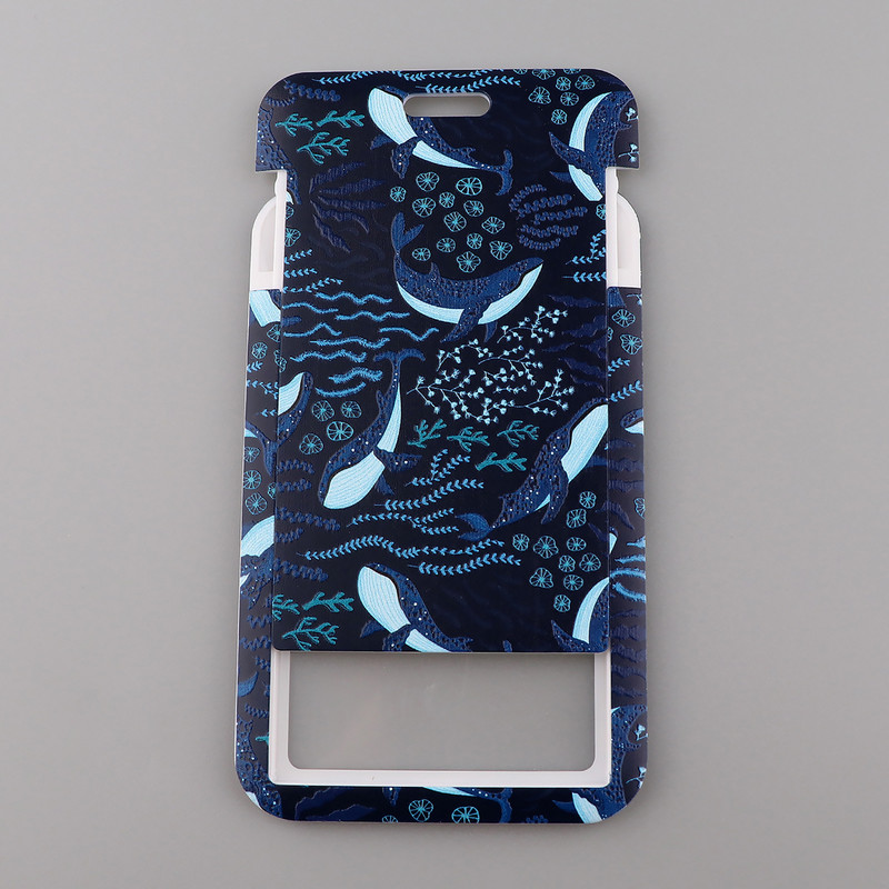 ER1971 Art Series Whale Neck Strap Lanyard For Key ID Card Gym Mobile Phone Lants USB Badge Holder DIY Hang Rope Lariat Lanyard