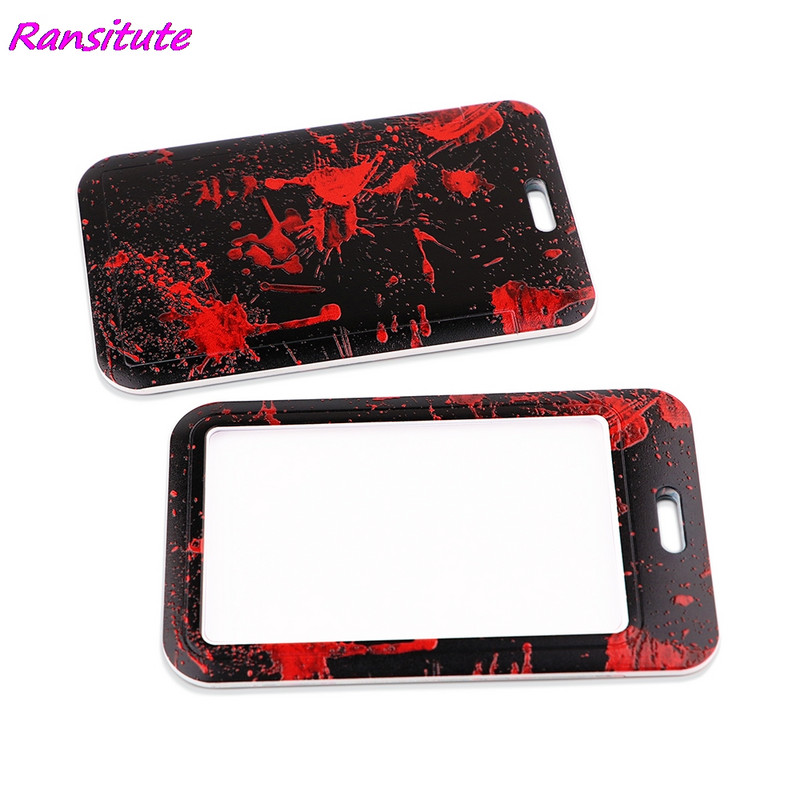 Ransitute R1929 Медицинска тема Bloodstain Blood Cells Lanyard Doctor Nurse Hanging Neck Phone Lanyard Id Badge Holder Колие