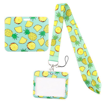 Ransitute R1994 Donut Daisy citrom zsinór Vízszintes irányú azonosító jelvénytartó edzőterem telefonszíj USB jelvénytartó barkács akasztókötél