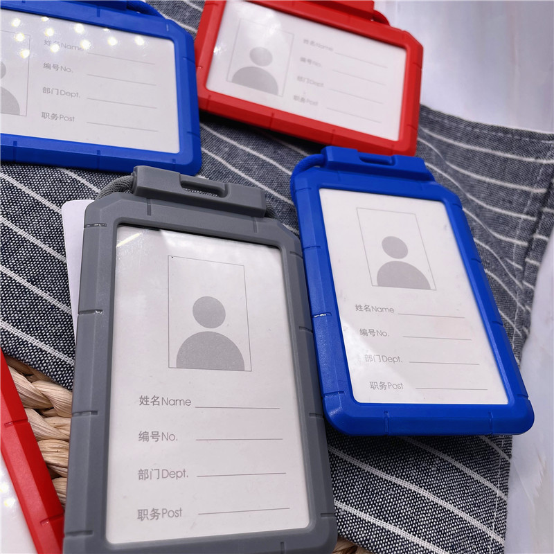 Asmens tapatybės kortelių laikiklis Vizitinių kortelių laikiklis Stalo priedai Fotokortelių laikiklis Organizatoriaus segtukas ABS biuro reikmenų raštinės reikmenų laikiklis