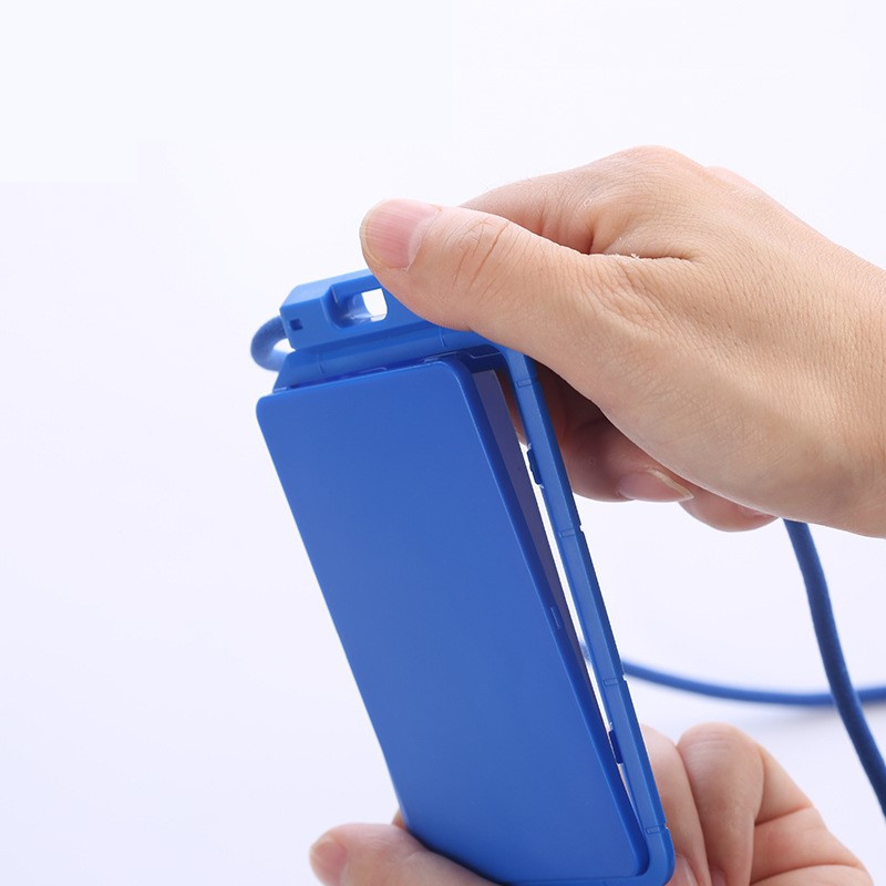 Asmens tapatybės kortelių laikiklis Vizitinių kortelių laikiklis Stalo priedai Fotokortelių laikiklis Organizatoriaus segtukas ABS biuro reikmenų raštinės reikmenų laikiklis