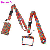 Ransitute R1992 Autism Awareness Jigsaw Nyakpánt Zsinór kulcsokhoz Személyi igazolvány Tornaterem telefonszíjak USB jelvénytartó Barkács akasztókötél