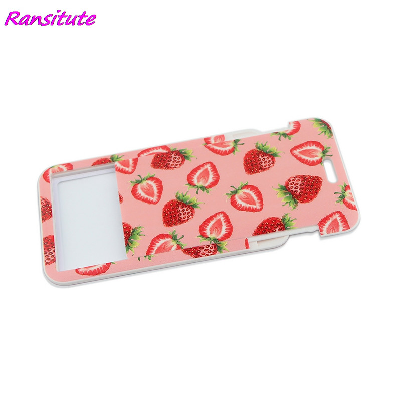 Ransitute R1756 Sweet Strawberry Pink презрамка за врата за ключове ID Card Gym мобилен телефон презрамки USB държач за значка Направи си сам Въже