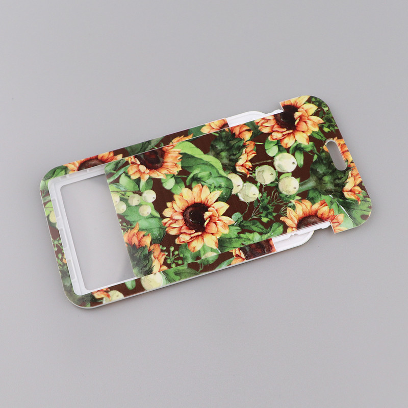 Ransitute R2898 Flower Series Matuojamas dirželis ID kortelės laikiklis Automobilio raktų pakabukas ID kortelės leidimas Sporto salės telefono ženklelis Vaikų raktų pakabuko laikiklis