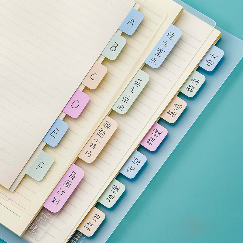 4Sheets Цветни водещи етикети Стикери Маркери на страници Залепваща ключова точка Индекс Стикери Отметки Списък със задачи Канцеларски материали