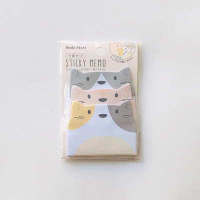 45 σεντόνια/συσκευασία Kawaii Penguin Pig Bear Cat Memo Pads Φοιτητική γραφική ύλη Σχολική προμήθεια γραφείου
