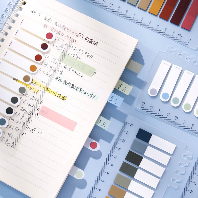 200 listova Morandi Index Tabs Oznaka Ljepljive bilješke Notepad Posted It Kawaii dopisnice Papeleria Školski uredski pribor