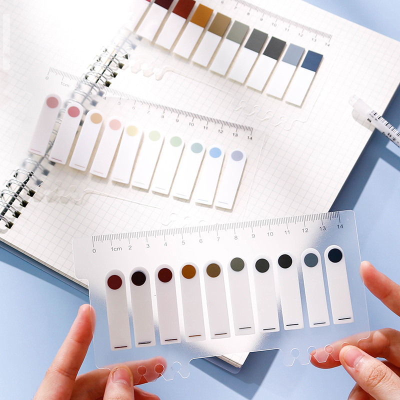 200 listova Morandi Index Tabs Oznaka Ljepljive bilješke Notepad Posted It Kawaii dopisnice Papeleria Školski uredski pribor