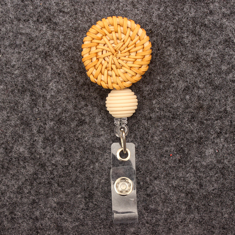 360 Завъртане на скоба Плетеница в стил трева Лекари Медицински сестри Медицински консумативи Стил на значка Държач за макара Аксесоари