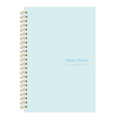 HCKG 2023 A5 Agenda Planner Notebook Дневник Weekly Planner Goal Habit Schedules Journal Notebooks For School Offices Office