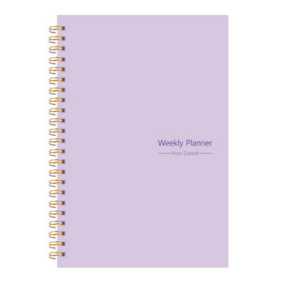 HCKG 2023 A5 Agenda Planner Notebook Дневник Weekly Planner Goal Habit Schedules Journal Notebooks For School Offices Office
