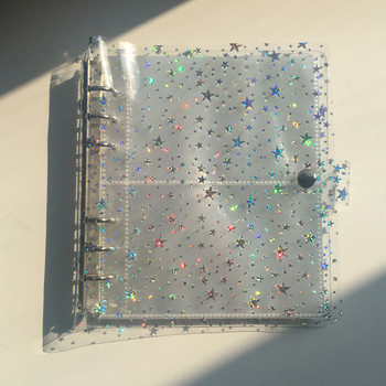 Yiwi Transparent Star Soft PVC Φορητό άλμπουμ φωτογραφιών Jelly Color Album for Mini Instax & Name Card Album de Photos