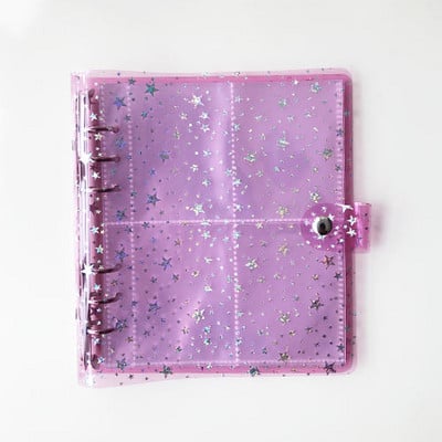 Yiwi Transparent Star Soft PVC Portable Photo Album Jelly Color Album for Mini Instax & Name Card Album de Photos
