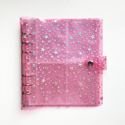 Yiwi Transparent Star Soft PVC Portable Photo Album Jelly Color Album for Mini Instax & Name Card Album de Photos