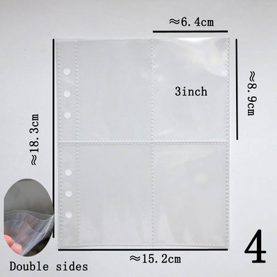 Yiwi Transparent Star Soft PVC Portable Photo Album Jelly Color Album for Mini Instax & Name Card Album de Photos