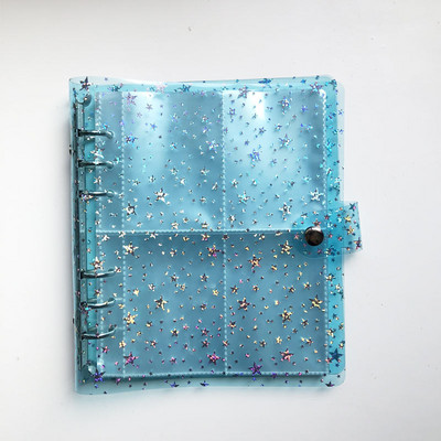 Yiwi Transparent Star Soft PVC Portable Photo Album Jelly Color Album for Mini Instax & Name Card Album de Photos