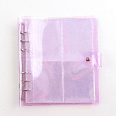 Yiwi Transparent Star Soft PVC Portable Photo Album Jelly Color Album for Mini Instax & Name Card Album de Photos
