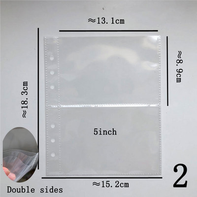 Yiwi Transparent Star Soft PVC Portable Photo Album Jelly Color Album for Mini Instax & Name Card Album de Photos