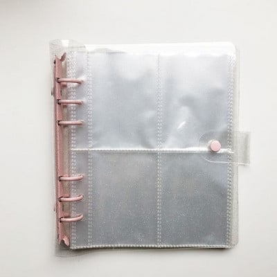 Yiwi Transparent Star Soft PVC Portable Photo Album Jelly Color Album for Mini Instax & Name Card Album de Photos