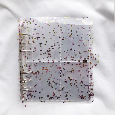 Yiwi Transparent Star Soft PVC Portable Photo Album Jelly Color Album for Mini Instax & Name Card Album de Photos