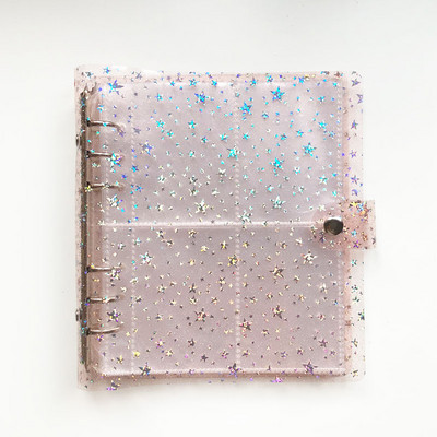 Yiwi Transparent Star Soft PVC Portable Photo Album Jelly Color Album for Mini Instax & Name Card Album de Photos