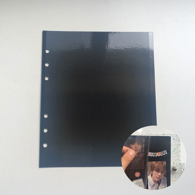 Yiwi Transparent Star Soft PVC Portable Photo Album Jelly Color Album for Mini Instax & Name Card Album de Photos