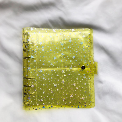 Yiwi Transparent Star Soft PVC Portable Photo Album Jelly Color Album for Mini Instax & Name Card Album de Photos