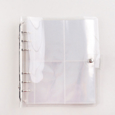 Yiwi Transparent Star Soft PVC Portable Photo Album Jelly Color Album for Mini Instax & Name Card Album de Photos
