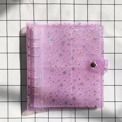 Yiwi Transparent Star Soft PVC Portable Photo Album Jelly Color Album for Mini Instax & Name Card Album de Photos