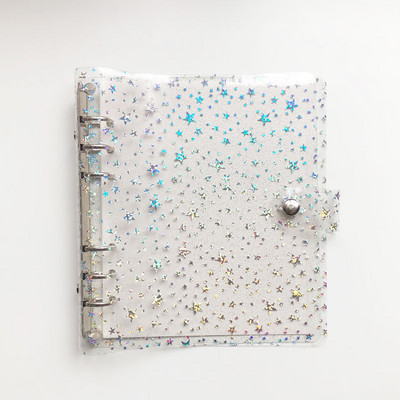 Yiwi Transparent Star Soft PVC Portable Photo Album Jelly Color Album for Mini Instax & Name Card Album de Photos