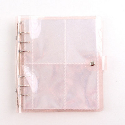 Yiwi Transparent Star Soft PVC Portable Photo Album Jelly Color Album for Mini Instax & Name Card Album de Photos