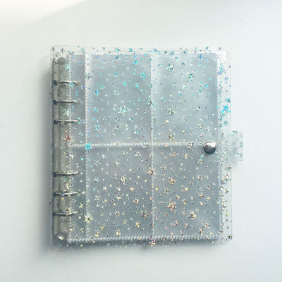 Yiwi Transparent Star Soft PVC Portable Photo Album Jelly Color Album for Mini Instax & Name Card Album de Photos