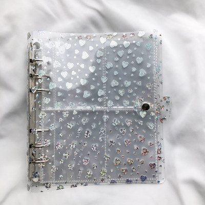 Yiwi Transparent Star Soft PVC Portable Photo Album Jelly Color Album for Mini Instax & Name Card Album de Photos