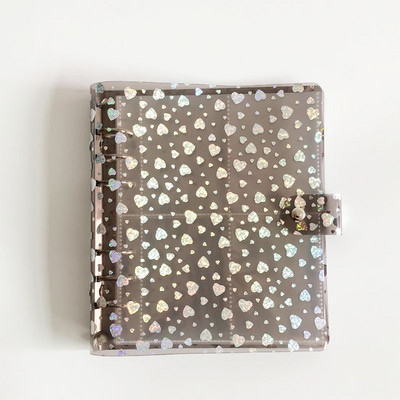 Yiwi Transparent Star Soft PVC Portable Photo Album Jelly Color Album for Mini Instax & Name Card Album de Photos