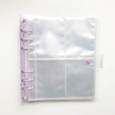Yiwi Transparent Star Soft PVC Portable Photo Album Jelly Color Album for Mini Instax & Name Card Album de Photos