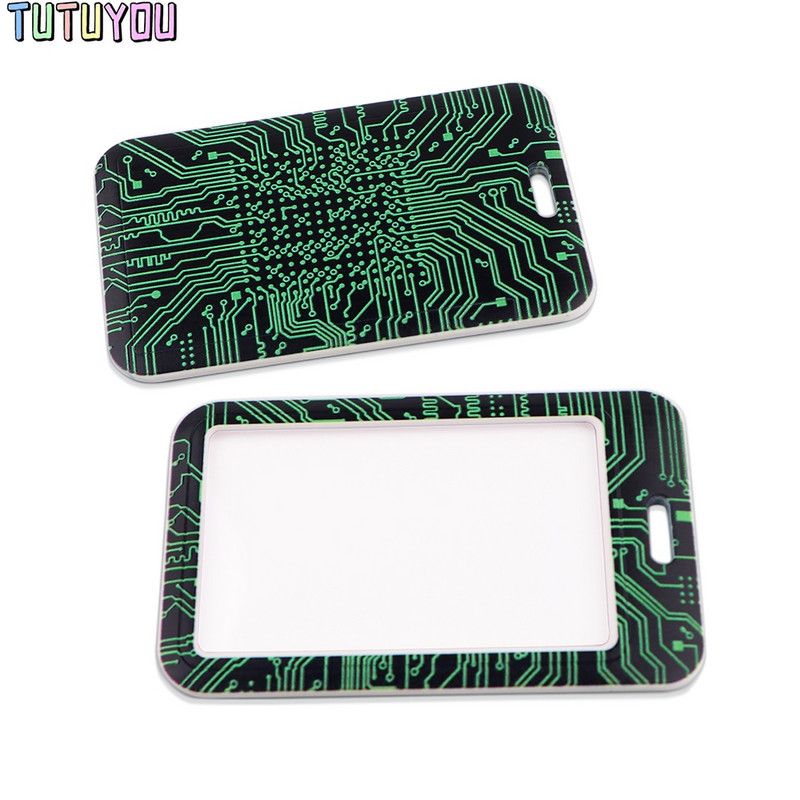 1kom PC2895 Zelena Matična ploča Držač kartice Privjesak za ključeve ID kartica Propusnica za teretanu Bedž za mobilni telefon Držač privjeska za ključeve Nakit