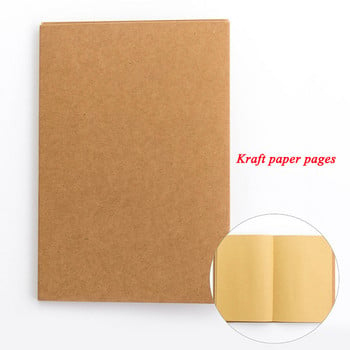 New Arrival White/Kraft Paper Εσωτερική σελίδα Σημειωματάριο Τέχνης Μαθητές Σκίτσο Βιβλίο Υπόμνημα γραφείου Παιδιά γκράφιτι Σχολική επιστολή