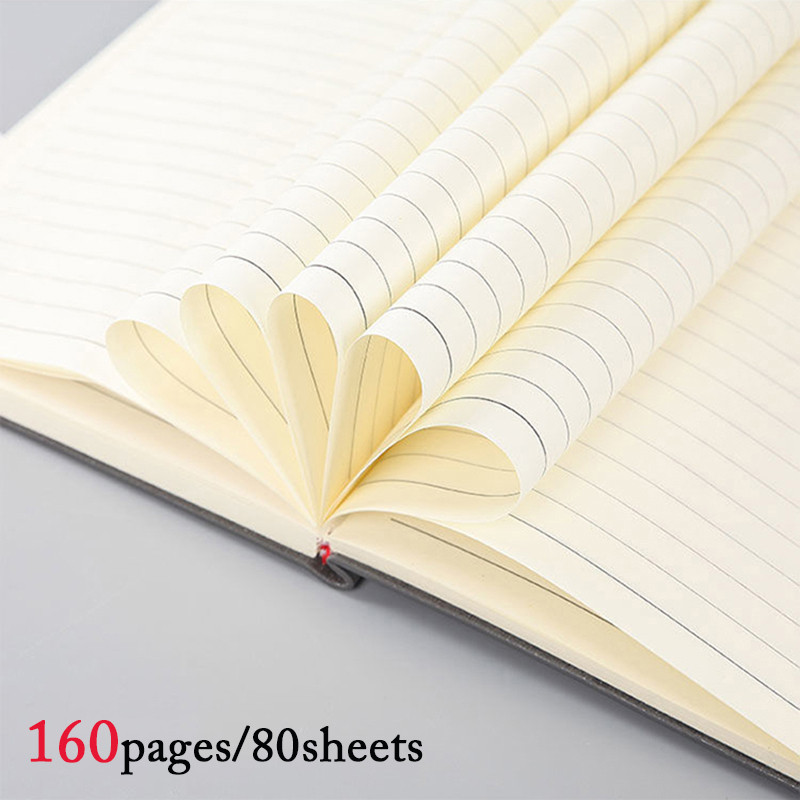 Prijenosne bilježnice A6 Travelers Journals Bilježnica za zapise sastanaka u školskom uredu, Dnevnici od meke kože, 160 stranica, 80 g/m², Dnevni red 2023./24.