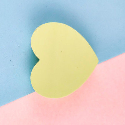120 φύλλα Heart Sticky Notes Notepad Αυτοκόλλητα σημειωματάρια Αυτοκόλλητο σημειωματάριο Planner για Αξεσουάρ γραφικής ύλης γραφείου σχολείου