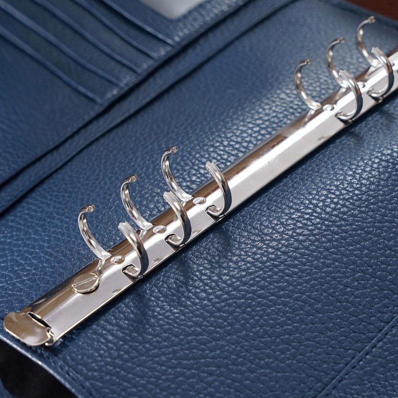 Moterm Personal/ PW размер Метални спираловидни пръстени Щипка за подвързване с 2 чифта винтове за дневник Бележник Планер Щипка за подвързване Папка с файлове