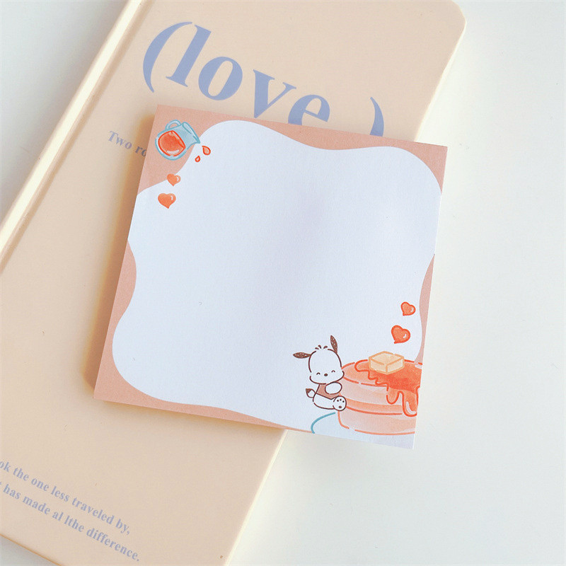 Корейски Ins Анимационни герои Сладка лепкава бележка Ученик Kawaii Memo Pad Хартия за съобщения Училищни канцеларски материали 50 листа N пъти Залепете