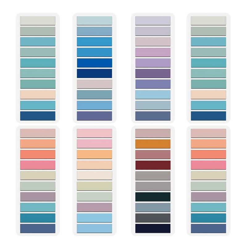 200 lapų / pakuotė Lipnūs užrašai Spalvingi lipnūs užrašai Atmintinės Žymės Lipnūs skirtukai Užrašų bloknotas Biuro priedai Korėjos raštinės reikmenys