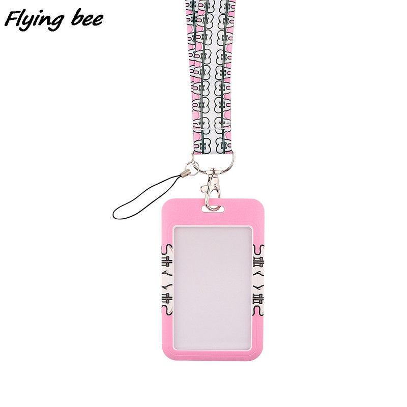 Flyingbee X2029 Tooth Bank Credit Card Holder Wallet Bus ID Name Work Card Holder For Doctor Dentist Card Cover Business Card
