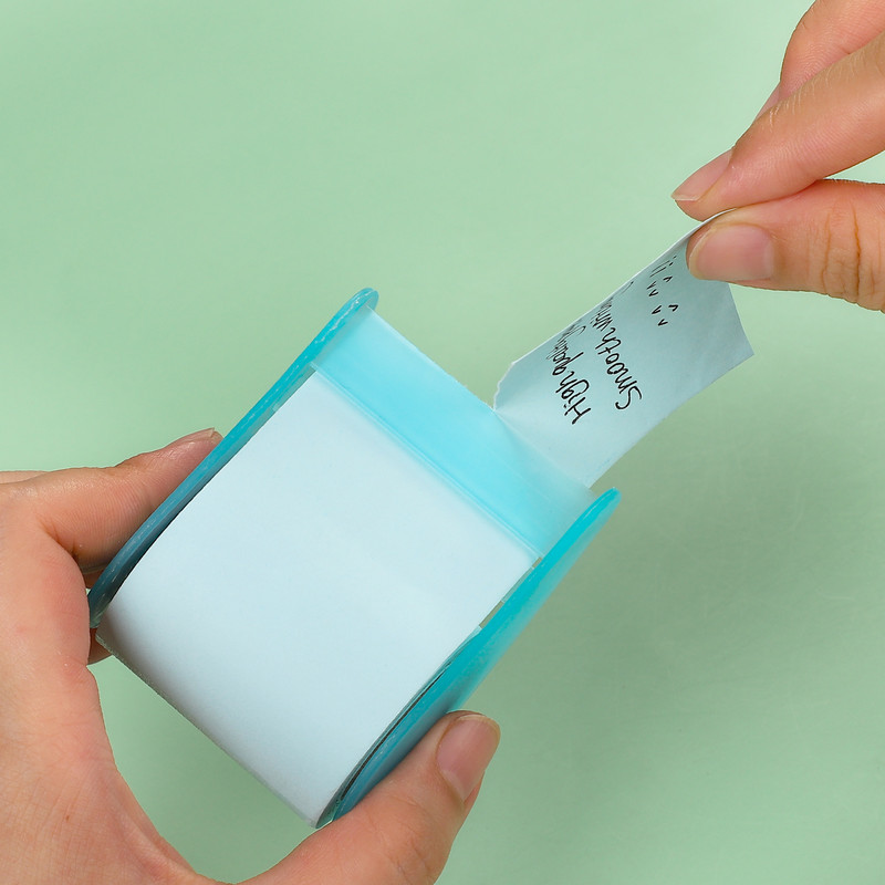 JIANWU Creative Roller Sticky Notes Корея N пъти Публикувано Обикновено мемо Съобщение Хартиен дневник Бележник Офис аксесоари Канцеларски материали