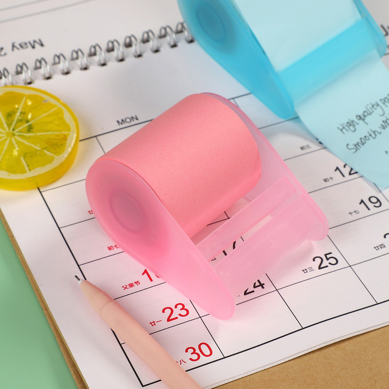 JIANWU Creative Roller Sticky Notes Корея N пъти Публикувано Обикновено мемо Съобщение Хартиен дневник Бележник Офис аксесоари Канцеларски материали