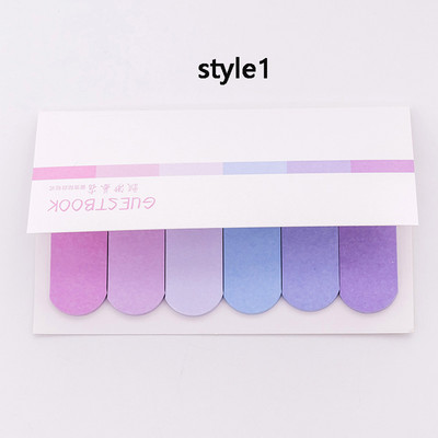 120 σελίδες Kawaii Memo Pad Αυτοκόλλητες σημειώσεις Σελιδοδείκτης Ευρετήριο ετικέτας Δημοσιεύτηκε Planner Αυτοκόλλητα Σημειωματάρια Σχολικά είδη γραφείου