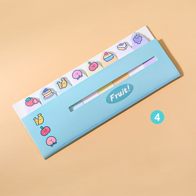200 φύλλα Cartoon Sticky Notes Υπόμνημα σημειωματάριων Σελιδοδείκτες Σημειωματάριο Γραφική ύλη Σχολικά προμήθειες γραφείου