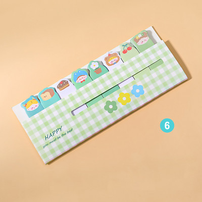 200 φύλλα Cartoon Sticky Notes Υπόμνημα σημειωματάριων Σελιδοδείκτες Σημειωματάριο Γραφική ύλη Σχολικά προμήθειες γραφείου